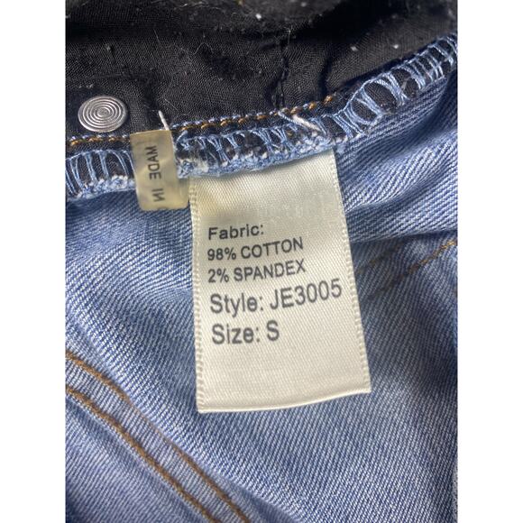 Elan women's denim cutoff distressed shorts size S - Picture 5 of 6